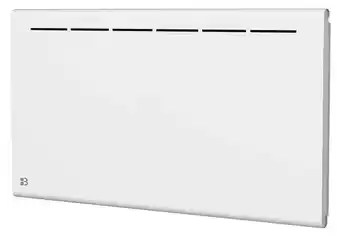 Bricomarché Radiateur électrique fixe à inertie sèche céramique 1500w bestherm atlas horizontal blanc offre