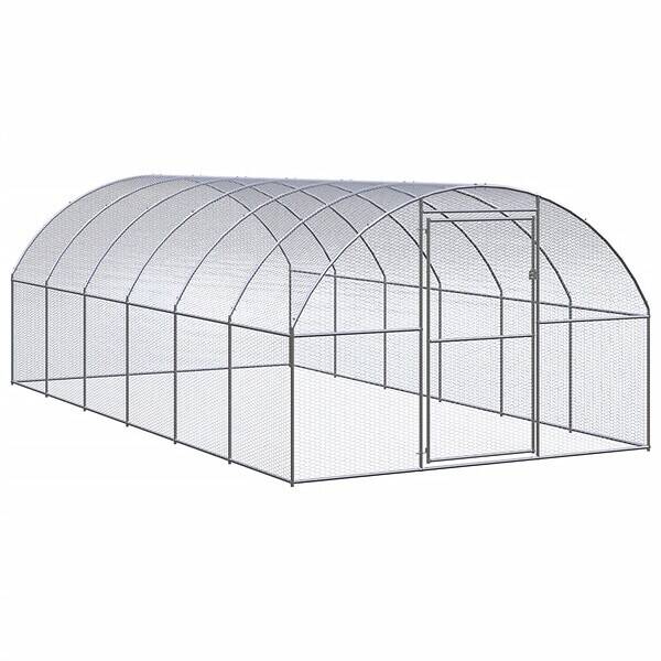 Bricomarché Vidaxl poulailler d'extérieur 3x6x2 m acier galvanisé offre