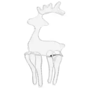 Vidaxl décoration de noël de renne avec maille 306 led 60x24x89 cm