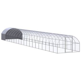 Bricorama Vidaxl poulailler d'extérieur 3x20x2 m acier galvanisé offre