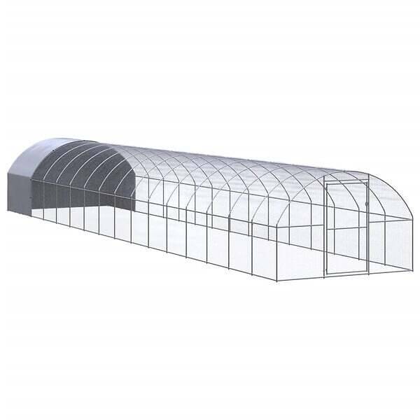 Bricorama Vidaxl poulailler d'extérieur 3x16x2 m acier galvanisé offre