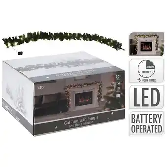 Bricorama Ambiance guirlande lumineuse de noël avec 30 led 270 cm offre