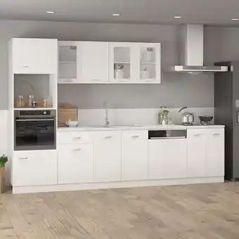Vidaxl armoire de plancher blanc 60x46x81,5 cm bois d'ingénierie