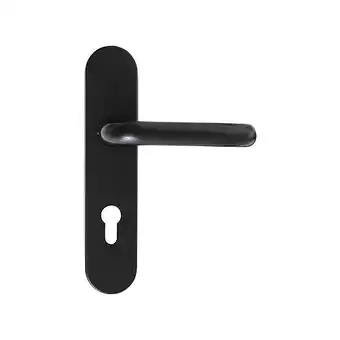 Ensemble sur plaques pour serrure de porte de chaufferie modèle 001739