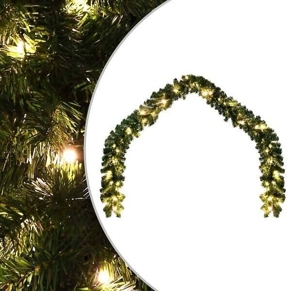 Bricomarché Vidaxl guirlande de noël avec lumières led 10 m offre