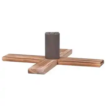 Vidaxl support de sapin de noël 54x54x16 cm