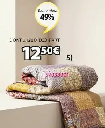 JYSK Couverture Matelassée Inkalilje offre