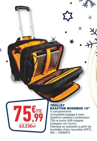 Trolley exactive business 16’’