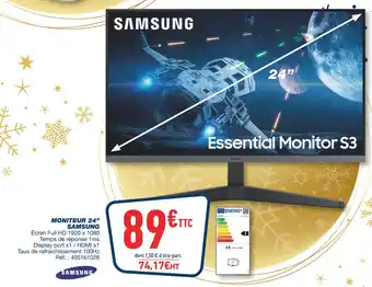 Samsung moniteur 24’’