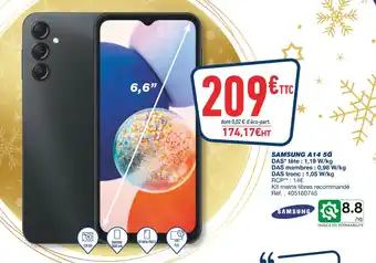 Bureau Vallée Samsung samsung a14 5g offre