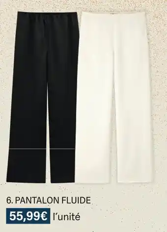 Monoprix Pantalon fluide offre