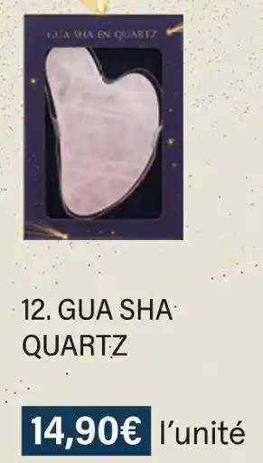 Monoprix Gua sha quartz offre