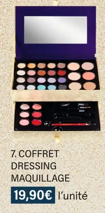 Monoprix Coffret dressing maquillage offre