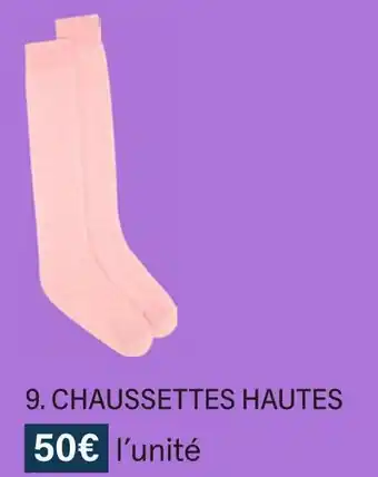 Monoprix Chaussettes hautes offre