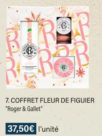 Monoprix Roger & gallet coffret fleur de figuier offre