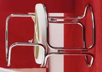 Chaise d'extérieur chrome gae aulenti