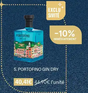 Monoprix Portofino gin dry offre