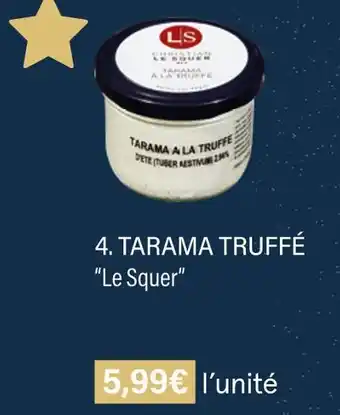 Le squer tarama truffé