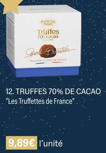 Monoprix Les truffettes de france truffes 70% de cacao offre