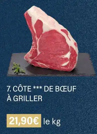 Monoprix Côte de bœuf à griller offre