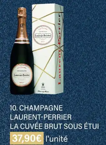 Monoprix Laurent-perrier champagne la cuvée brut sous étui offre