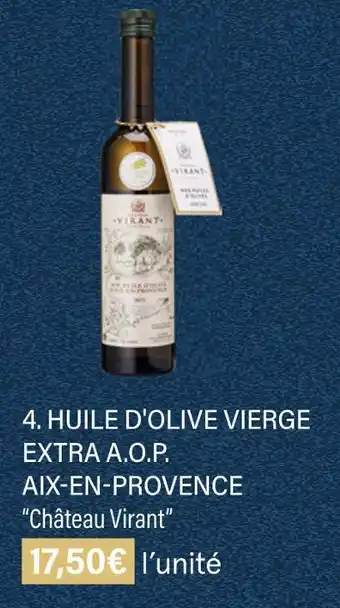 Monoprix Château virant huile d'olive vierge extra a.o.p. aix-en-provence offre
