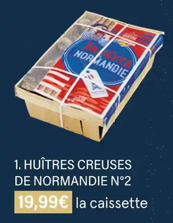 Monoprix Huîtres creuses de normandie n°2 offre