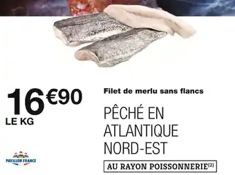 Monoprix Pavillon france filet de merlu sans flancs offre