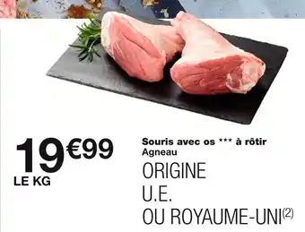 Monoprix Souris avec os à rôtir offre