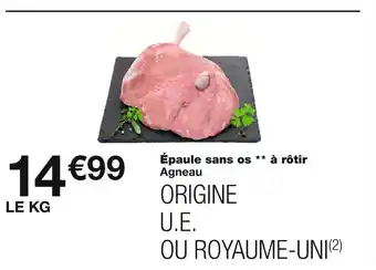 Monoprix Épaule sans os à rôtir offre