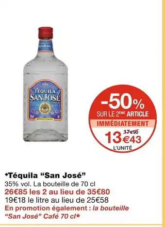 San josé téquila