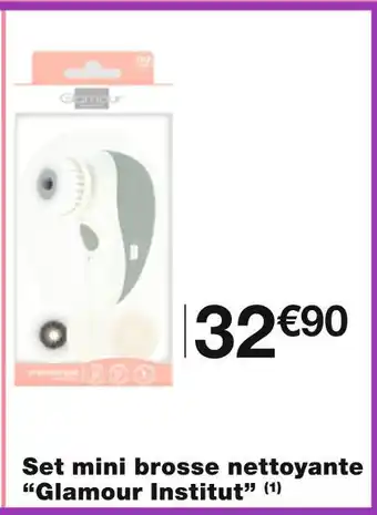Glamour institut set mini brosse nettoyante