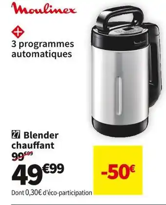 Moulinex blender chauffant lm542810