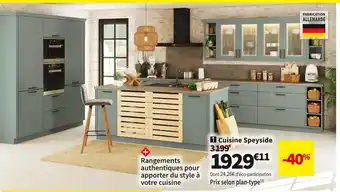 Conforama Cuisine speyside offre