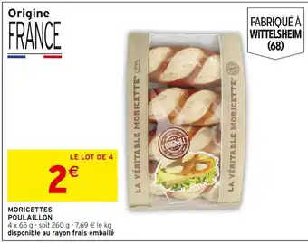 Poulaillon moricettes