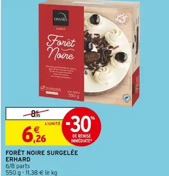 Erhard forêt noire surgelée