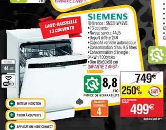 Cora x Carrefour LAVE-VAISSELLE offre