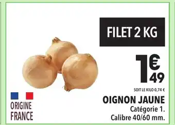 Supeco OIGNON JAUNE offre