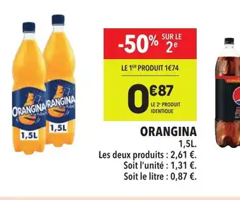 Supeco ORANGINA offre