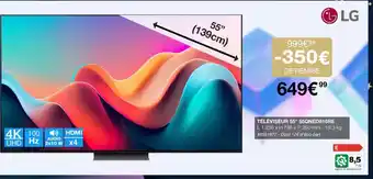 Costco TÉLÉVISEUR 55" 55QNED816RE offre