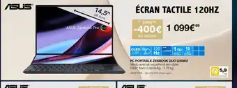 PC PORTABLE ZENBOOK DUO UX8402
