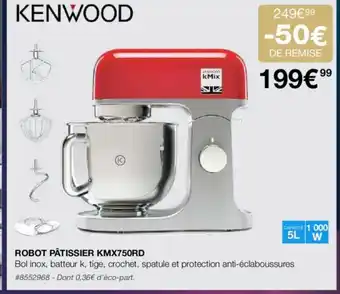 ROBOT PÂTISSIER KMX750RD