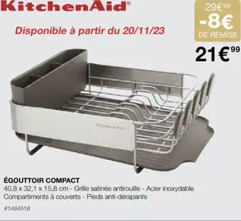 Costco ÉGOUTTOIR COMPACT offre