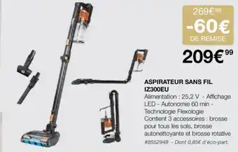 Costco ASPIRATEUR SANS FIL offre