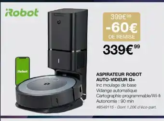 Costco ASPIRATEUR ROBOT AUTO-VIDEUR 13 offre