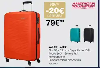 Costco VALISE LARGE offre