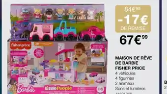 MAISON DE RÊVE DE BARBIE