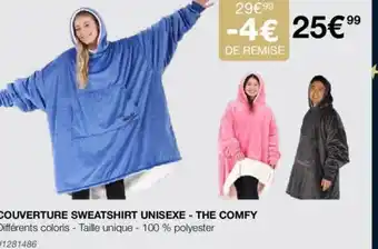 Costco COUVERTURE SWEATSHIRT UNISEXE - THE COMFY offre