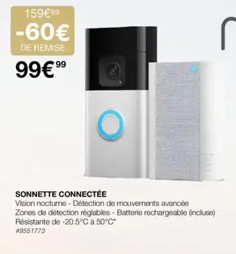 SONNETTE CONNECTÉE
