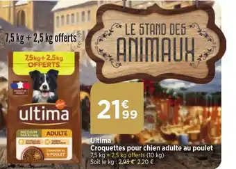 Bi1 Croquettes pour chien adulte au poulet offre